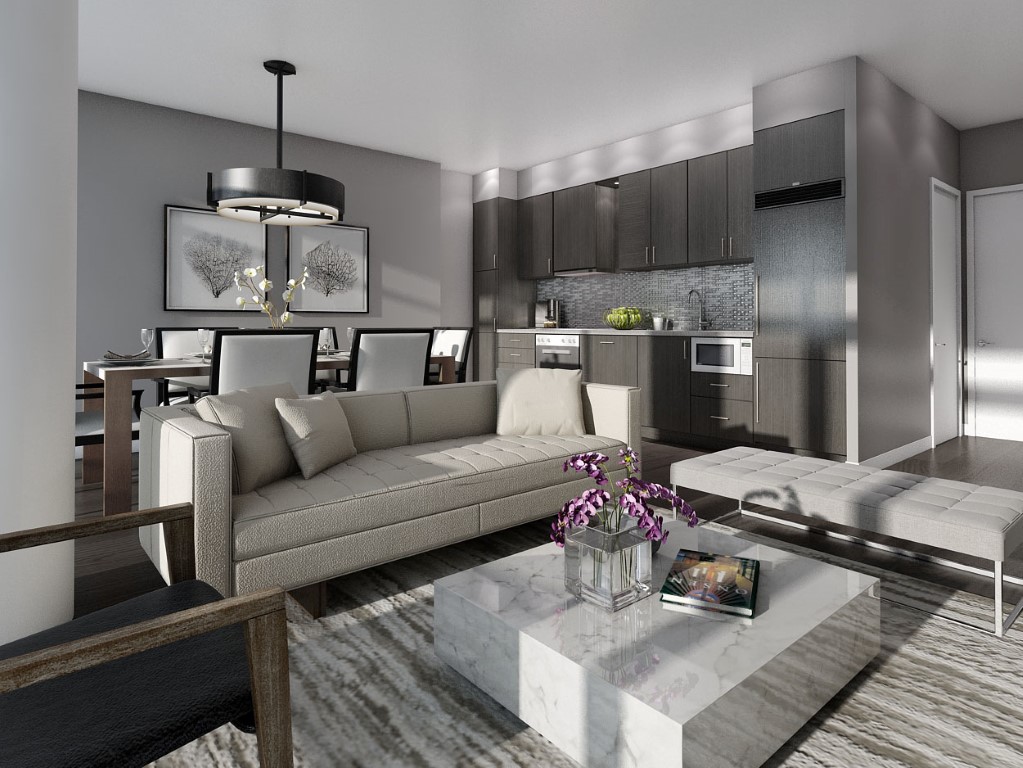 87 Peter Penthouse Suite
<br>
<small>Rendering is artist’s impression. E. & O. E.</small>
