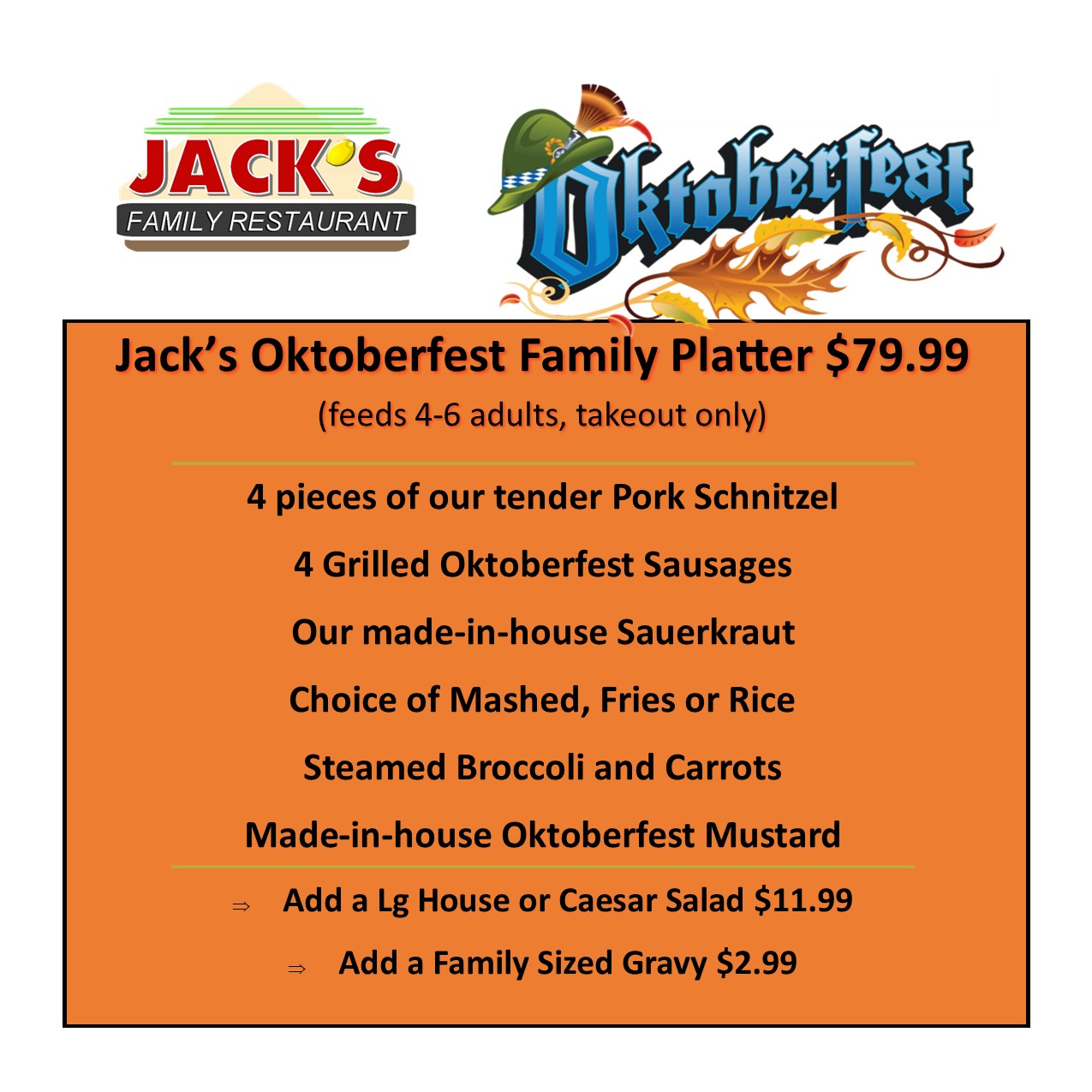 oktoberfest platter