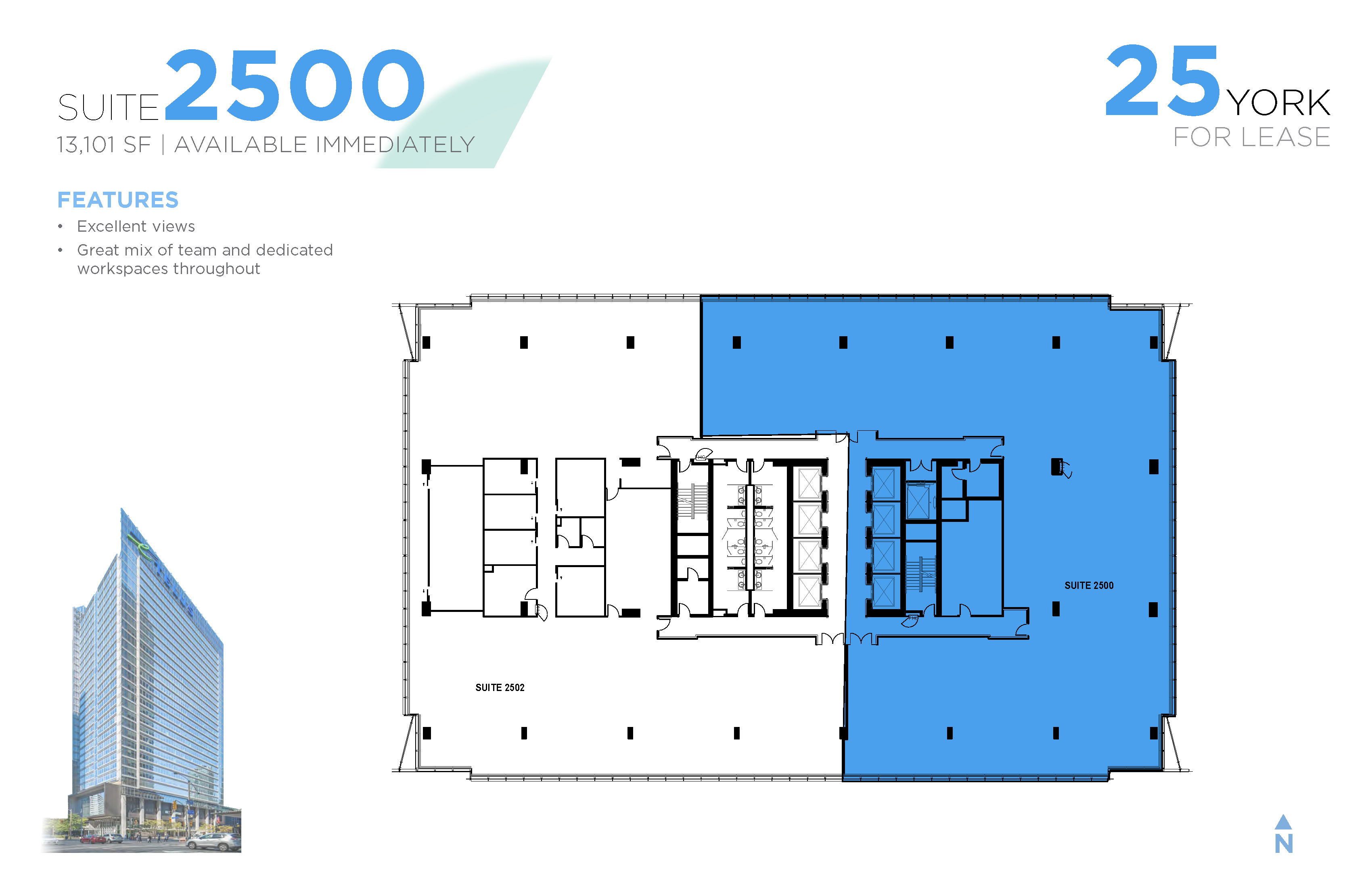 Floorplan thumbnail of Suite 2500