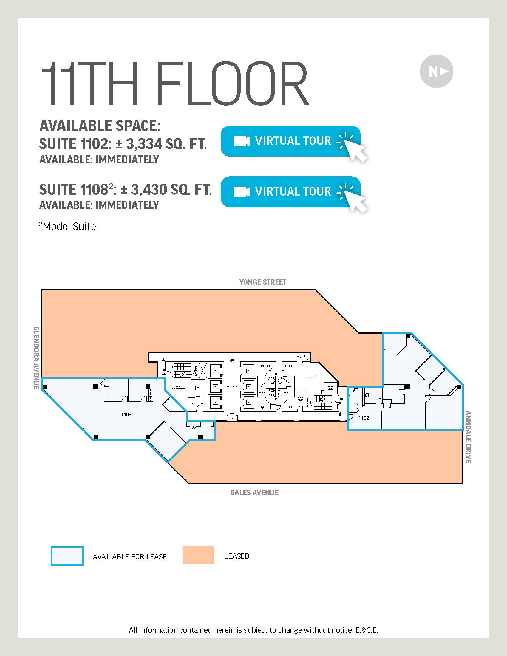 Floorplan thumbnail of 11th Floor
