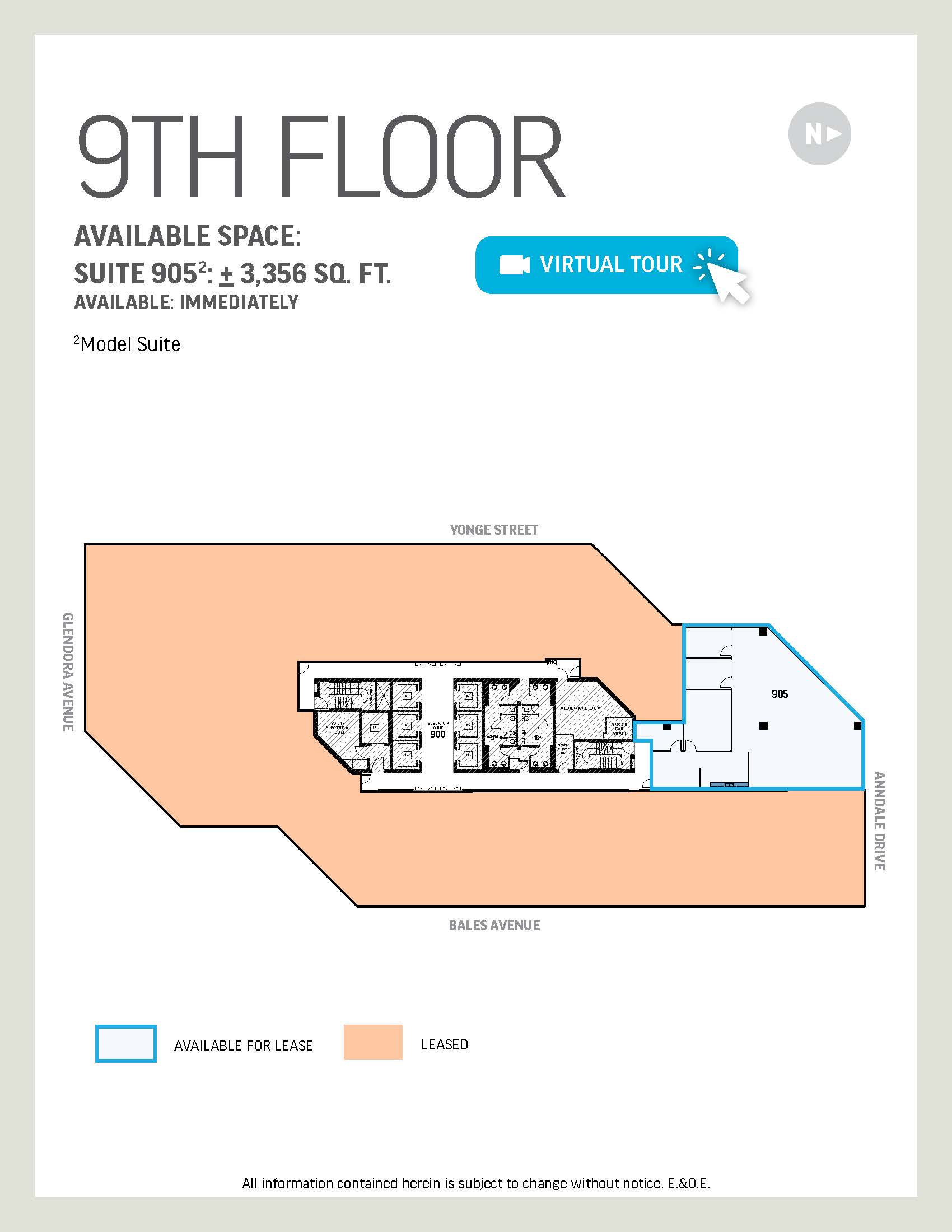 Floorplan thumbnail of 9th Floor