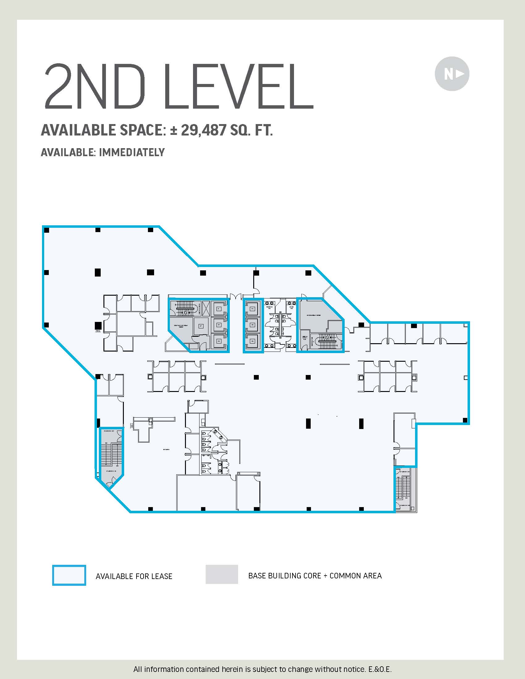 Embedded pinch zoomable floorplan of 2nd Floor