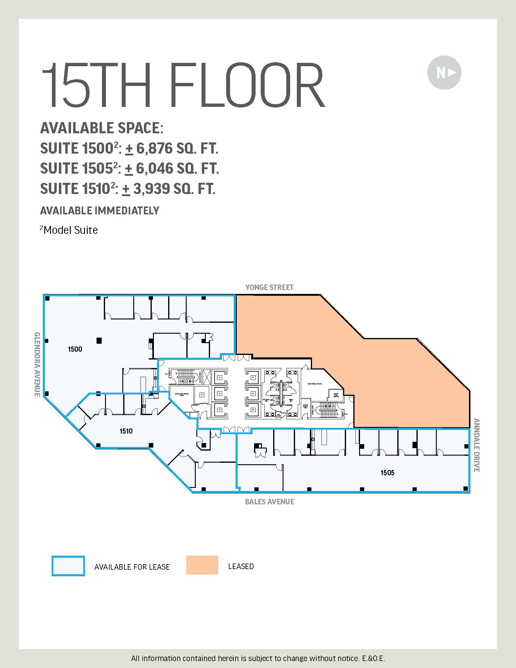 Floorplan thumbnail of 15th Floor