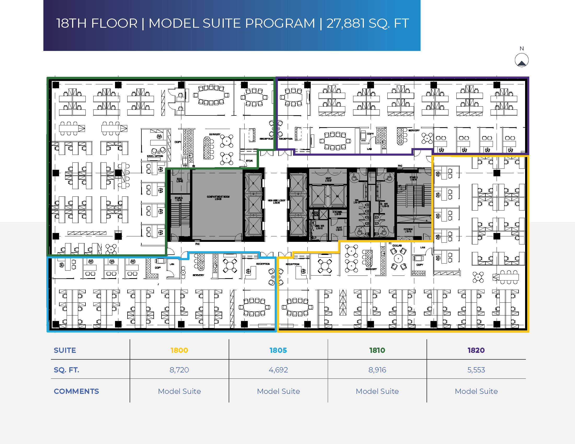Floorplan thumbnail of Floor 18