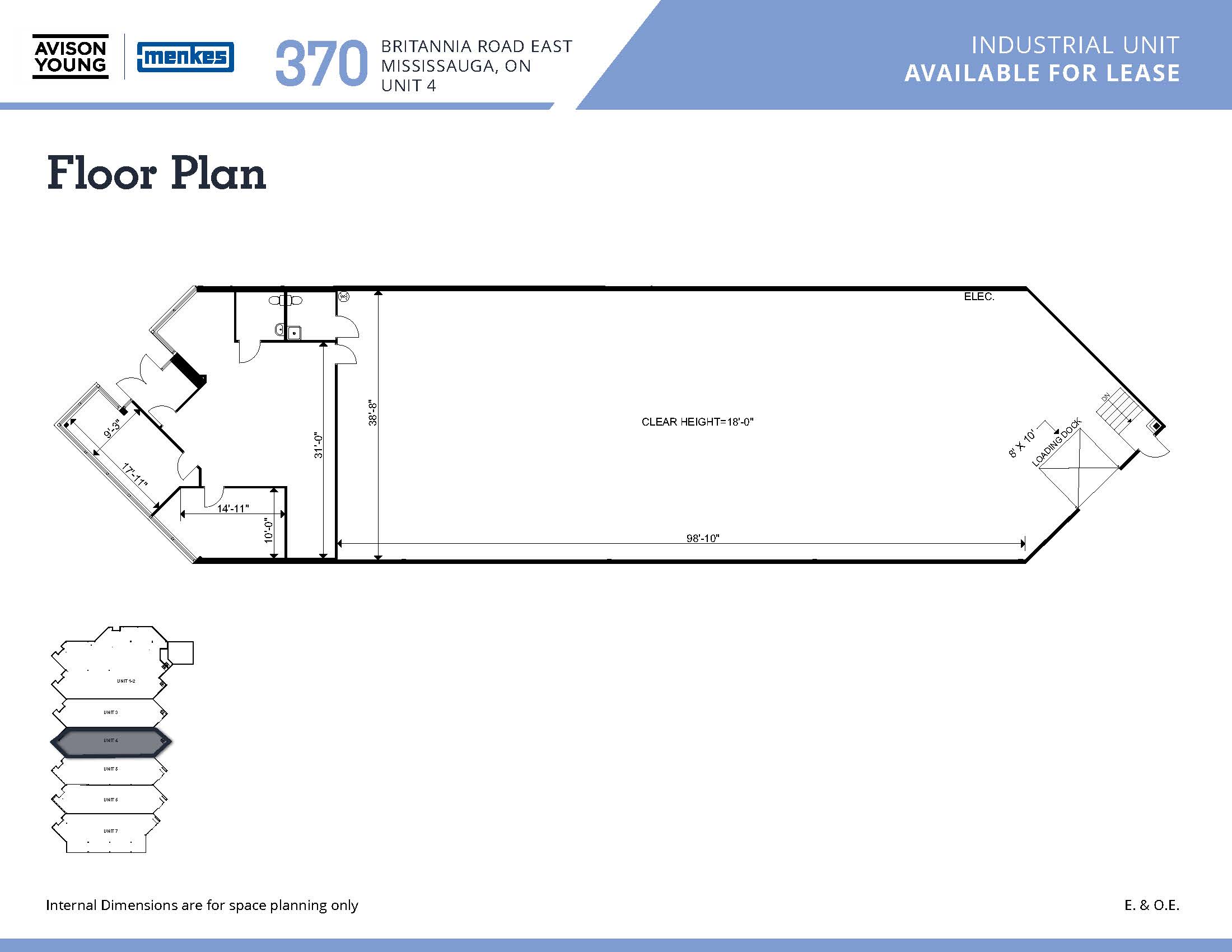 Floorplan thumbnail of Unit 4
