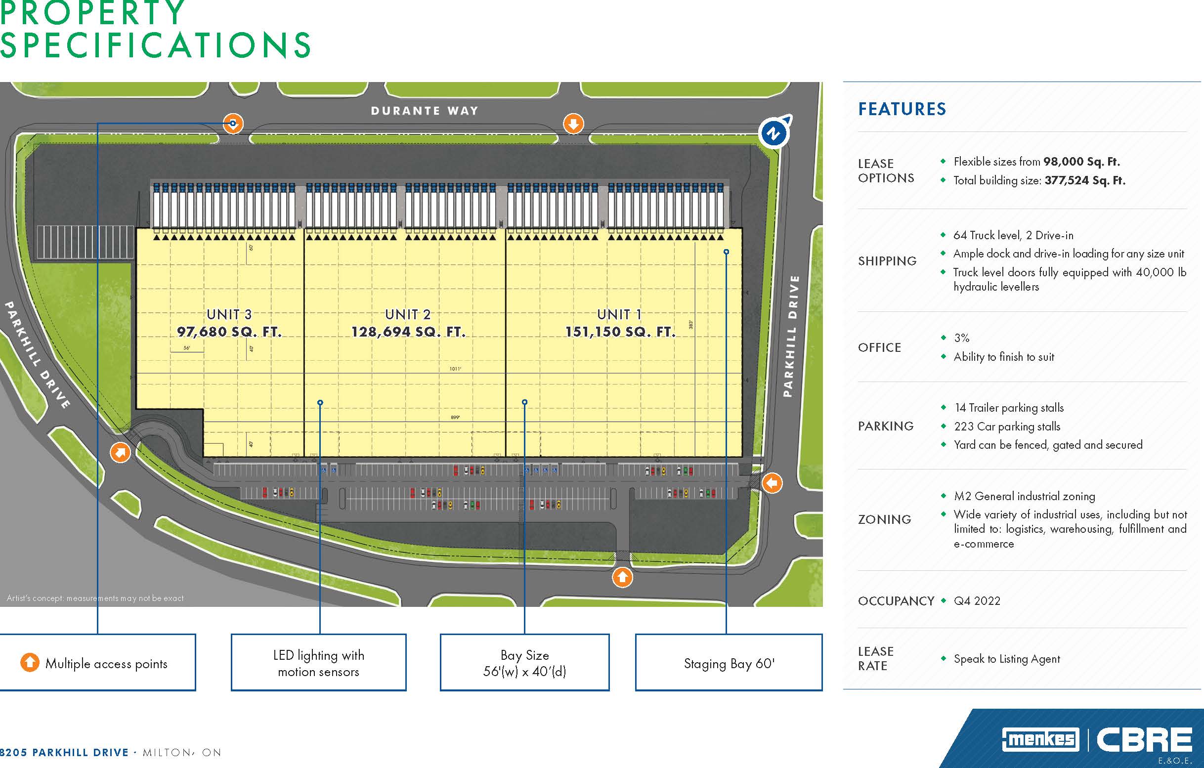 Available Space 8205 Parkhill Drive