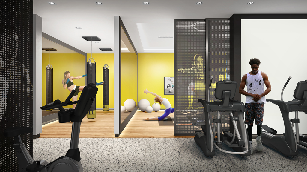 Gym/Yoga/Kickboxing Studio