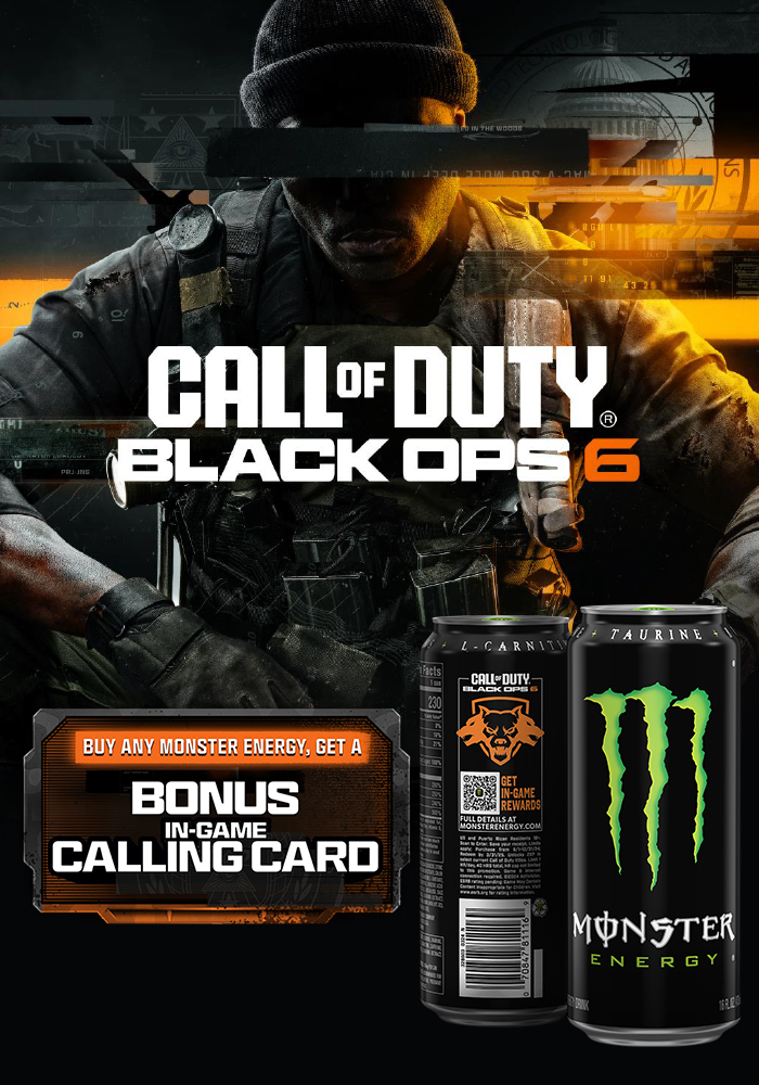 Monster Energy® x Call of Duty®: Black Ops 6